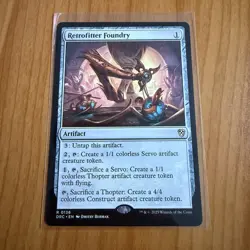 Retrofitter Foundry - N/M - Aetherdrift - Magic The Gathering MTG - Image 1