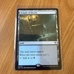 Temple Of Deceit - N/M - Aetherdrift - Magic The Gathering MTG - Image 1