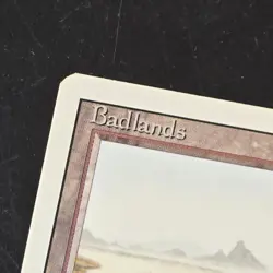 Badlands Revised Edition Regular MP Magic The Gathering MTG Ships FAST RARE - Image 3