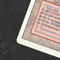 Badlands Revised Edition Regular MP Magic The Gathering MTG Ships FAST RARE - Image 4