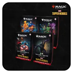 MTG: Marvel Super Heroes Commander Deck (4 Set) PRESALE - Image 1