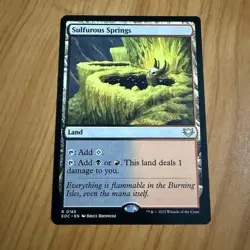 Sulfurous Springs - N/M - Edge Of Eternities - MTG Magic The Gathering Card - Image 1