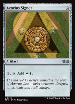 [MTG] Azorius Signet (0312) (TDC) NM - Image 1