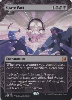 Grave Pact M Wilds of Eldraine: Enchanting Tales 29 NM MTG - Image 1