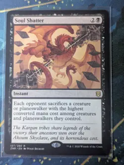 MTG Soul Shatter - NM - Zendikar Rising - Image 1