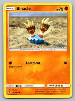 Pokemon TCG SM - Forbidden Light Binacle 66/131 - Image 1