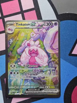 🔥X2!🔥Tinkaton ex 262/193 SV Paldea Evolved Special Illustration Rare - NM - Image 1