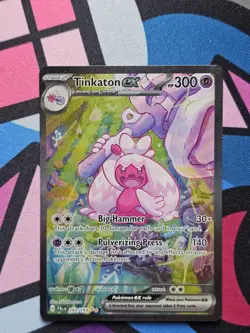 🔥X2!🔥Tinkaton ex 262/193 SV Paldea Evolved Special Illustration Rare - NM - Image 3