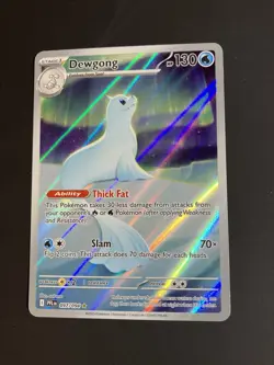Dewgong 097/094 Phantasmal Flames - Illustration Rare - NM - Pokemon TCG - Image 1