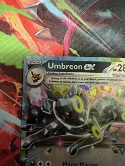 Umbreon ex 060/131 RR Holo Prismatic Evolutions Eeveelution Pokemon Card - Image 3