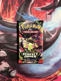 Pokemon Perfect Order Booster Pack Sealed English Mega Evolution - Image 1