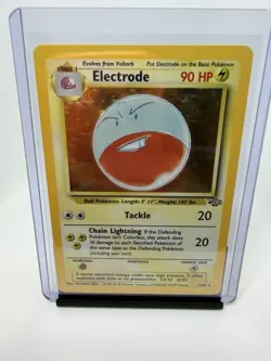 Pokemon TCG Electrode Jungle 2/64 Holo Unlimited Holo Rare - Image 1