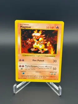 Magmar LP 36/102 - Base Set Shadowless - Pokemon 1999 - Image 1