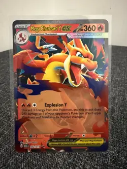 Mega Charizard Y ex 022/217 Double Rare Ascended Heroes Pokemon - Image 1