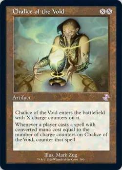 MTG English Chalice of the Void NM Normal Time Spiral Remastered - Image 1