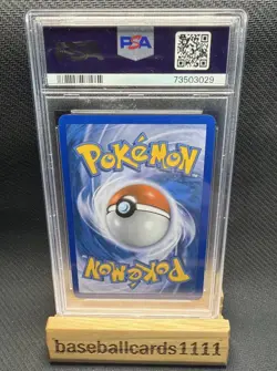 Pokemon Torterra Diamond & Pearl Holo Rare #17 PSA 9 Mint P2 - Image 2