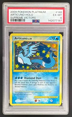 2009 Pokemon Platinum Supreme Victors 148 Articuno Holo PSA 6 142077197 - Image 1