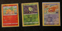 Pokemon GO Peelable Ditto Set - Bidoof/Spinarak/Numel 2022 006/013/059 NM - Image 1