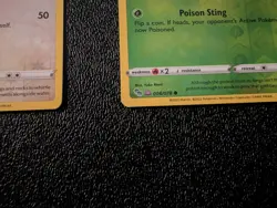 Pokemon GO Peelable Ditto Set - Bidoof/Spinarak/Numel 2022 006/013/059 NM - Image 4