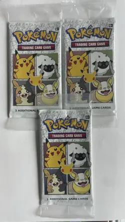 (3) 2021 General Mills Pokemon 25th Anniversary Cereal Pack (SEALED)! - Image 1