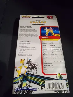 Pokemon Sun & Moon Lost Thunder Storm Caller Theme Deck 2018 New Factory Sealed - Image 2