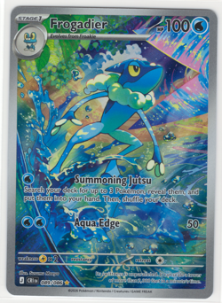 Pokemon Frogadier Chaos Rising CRI #089/086 Illustration Rare Holo NM *LOOK*!! - Image 1