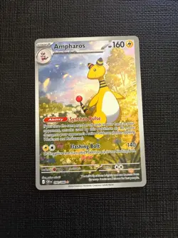 Ampharos 090/086 Illustration Rare Pokemon TCG: Chaos Rising - English NM - Image 1