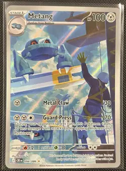 Pokemon Metang 094/086 Illustration Rare Mega Evolution CRI EN 2026 - Image 1
