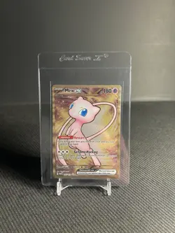 Pokemon TCG Mew ex 205/165 Scarlet & Violet 151 Metal Promo - Image 1