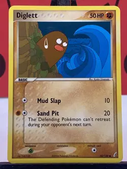 Diglett 50/100 Crystal Guardians Pokemon TCG Regular Common 2006 NM - Image 3