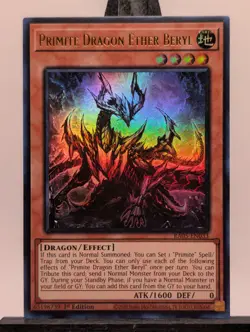 Primite Dragon Ether Beryl (Ultra Rare) RA05-EN033 Yugioh - Image 1