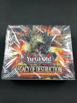 Yugioh Legacy Of Destruction 1st Booster Box - NEW SEALED - Image 1