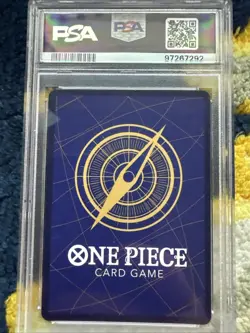 ONE PIECE OP08 - TWO LEGENDS JAPANESE ALTERNATE ART #074 BLACK MARIA PSA 10 - Image 2