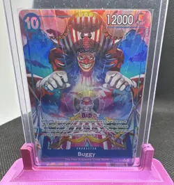 Buggy OP09-051 Rare ALT ART Foil Emperors in the New World 12000 Eng - Image 1