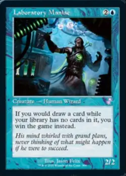 MTG English Laboratory Maniac NM Normal Time Spiral Remastered - Image 1