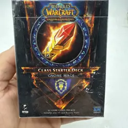 WOW WORLD OF WARCRAFT Class Starter Deck - Gnome Mage NEW SEALED ENG - Image 1