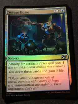Voyage Home - Foil - DFT - MTG - EN - NM - 0227 - Image 1