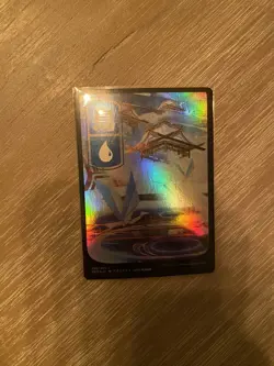 🔮 MTG: Island (JA, #296) - Foil NEO Japanese VLP/NM MTG Magic Card - Image 1