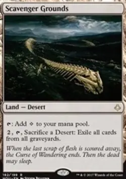 [1x] Scavenger Grounds - Near Mint, English - Hour of Devastation MTG Magic - Image 1