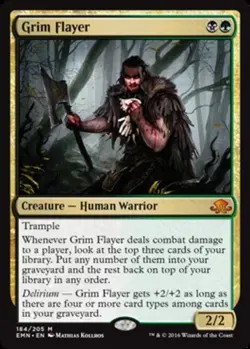 [1x] Grim Flayer - Foil - Near Mint, English - Eldritch Moon MTG Magic - Image 1