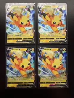 Pokemon Holo Lot Of V Vmax Cards NM (14 Cards) - Image 3