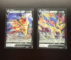 Pokemon Holo Lot Of V Vmax Cards NM (14 Cards) - Image 5