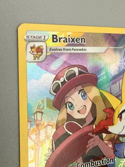 2022 TCG Pokemon #TG01 Braixen TG01/TG30 Holo Silver Tempest Trainer Gallery - Image 3