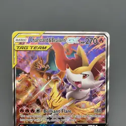 Charizard & Braixen GX - Jumbo - SM230 - Black Star Promo - Full Art - Pokemon - Image 2