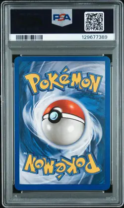 2002 POKEMON EXPEDITION #17 MAGBY-HOLO PSA 8 - Image 2