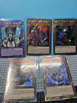 Yu-Gi-Oh Platinum Secret Rare Cards - Image 1