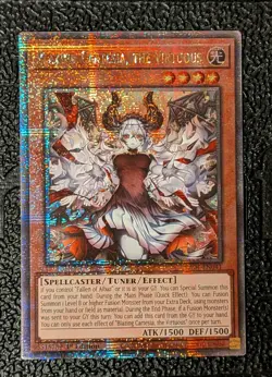 Yu-Gi-Oh! Blazing Cartesia the Virtuous New Art Quarter Century Secret Rare Mint - Image 1