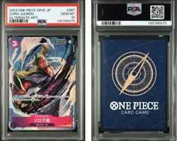 2023 ONE PIECE JAPANESE OP05-AWAKENING OF THE NEW ERA #067 ZORO-JUUROU PSA10 - Image 3