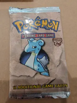 Pokemon (WOC06071) Fossil 1st Editon Booster Pack 4702771060714 - Image 1