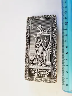 CARTE DA GIOCO TREVISANE MODIANO BRISCOLA ORIGINAL VINTAGE PLAYING CARDS NEW - Image 2